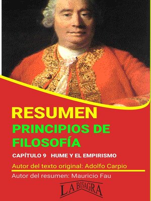 cover image of Resumen de Principios de Filosofía de Adolfo Carpio